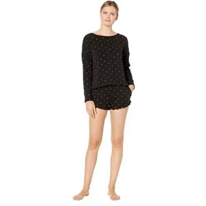 NWT Plush Fleece Lined Heart Lounge Set PJ Small‎ thumbnail 13