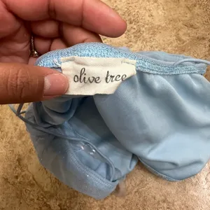 Olive Tree Two Piece Sparkly Blue Set thumbnail 15