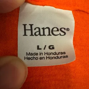 Hanes 1898 | UTSA Roadrunners Graphic V-Neck Tee Shirt‎ Orange Women Large thumbnail 5