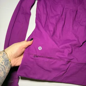 Lululemon Rush Hour 1/2 Zip Long Sleeve in Chilled Grape thumbnail 5