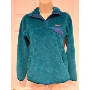 Patagonia Synchilla Snap T Fleece XS Teal Green Polartec Thermal Pro STY25442 thumbnail 2