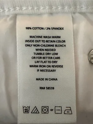 KUT FROM THE KLOTH white MIA Toothpick Skinny Jeans for Women Size 8 thumbnail 6