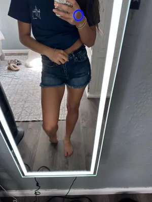 KanCan Jean shorts small thumbnail 3