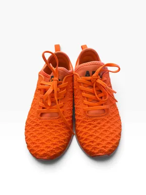 APL Women’s Techloom Phantom Running Sneaker size 6 safety orange neon thumbnail 2
