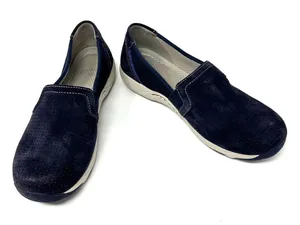 Dansko Size 7 Loafer Black Suede Slip‎ On Comfort Sole Walking Everyday Casual thumbnail 1