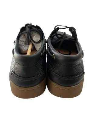 Sperry NIB Keely Womens Boat Shoes Black Leather Gum Sole Lug Platform Size 8 thumbnail 4