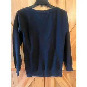 NIKE JUST DO IT Sweatshirt VINTAGE Women’s XS Black Day Glow Logo RARE (1154) thumbnail 5