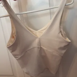 All In Motion White athletic tank thumbnail 2