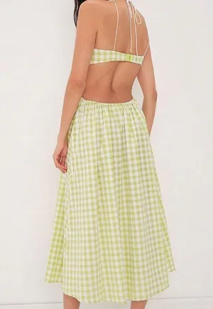 For Love & Lemons Maureen Midi Dress NWT thumbnail 6