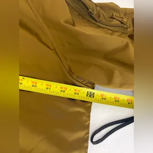 SHINY GOLD GREEN OVERSIZED BOMBER JACKET Target A New Day Size Large EUC‎ thumbnail 10