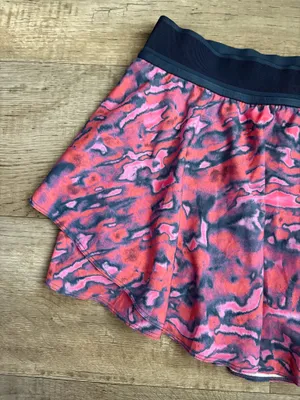 Lululemon Court Rival Skirt in Chroma Clash Multi Mineral Blue Sz 14 thumbnail 5
