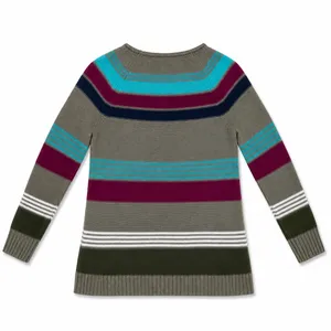 American Living Multicolor Knit Long Sleeve Sweater Top, M thumbnail 6