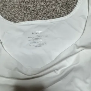 WIETRY Women's White Tank Top thumbnail 2