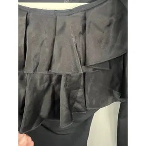 Alice + Olivia Top Women 2 Black Great Ruffle One Shoulder CC711301014 thumbnail 4