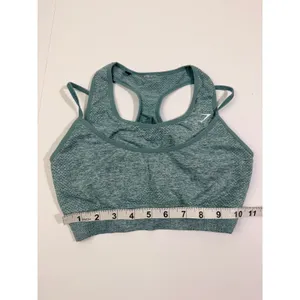 Gymshark Vital Seamless Sports Bra Teal Marl Racerback Small‎ (Estimated) thumbnail 5