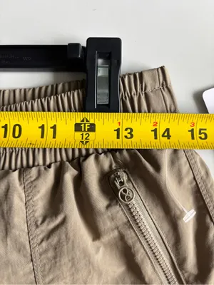 Layer 8 Night Walk Cargo Shorts Womens Small Fallen Rock Tan Nylon Hiking NWT thumbnail 6