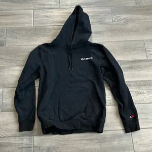 Roman numerals black hoodie thumbnail 1