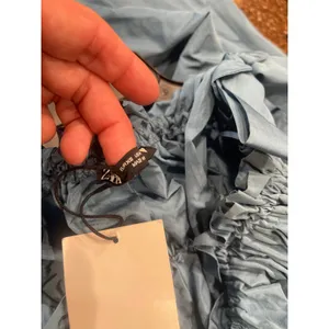 Zara Taffeta Tie Dress XS thumbnail 6