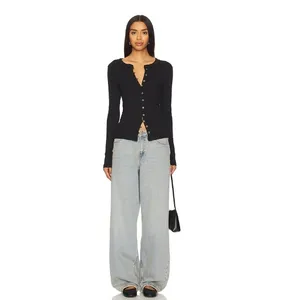 Free People It's On Cardi Top Size Small thumbnail 3