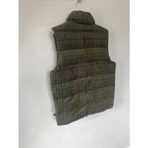 Houston White Adult Puffer Vest Plaid Red Sz Small NWT thumbnail 6