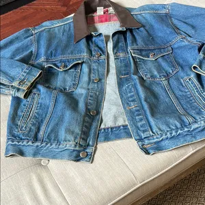 RARE Vintage 90s Marlboro Trucker Jean Jacket thumbnail 4
