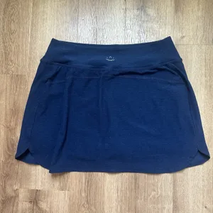 Beyond Yoga Spacedye Kickstart Skort In Navy Size‎ Medium thumbnail 8