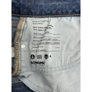 Womans Sonoma Distressed Blue Jeans 18 R Skinny Excellent Condition thumbnail 4