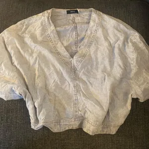 Urban Outfitters BDG/ light blue denim crop top thumbnail 2