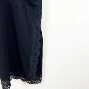 NWT Free People Black Lace Bodycon Dress‎ Women's Size M Going Out Party thumbnail 6