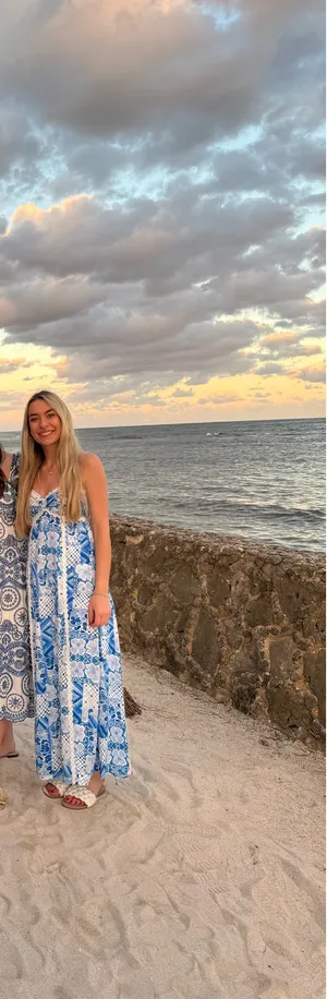 Vici Arlowe Floral Patchwork Maxi Dress thumbnail 2