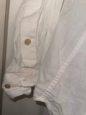 Aritzia Brand New Wilfred Free oversized White Long Sleeve Shirt Size Large thumbnail 9