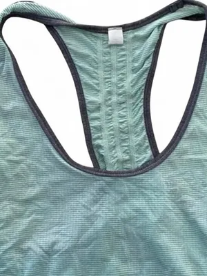 Lululemon Mint Green Racerback Tank Top Sz 8 thumbnail 3