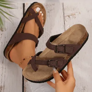 New. Women’s Everyday Outdoor Flat Sandals – Anti-Slip, Multi-Purpose thumbnail 3