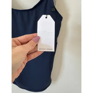 Universal Standard Spaghetti Strap Tank Top Navy Blue Size 0-00 NEW thumbnail 5
