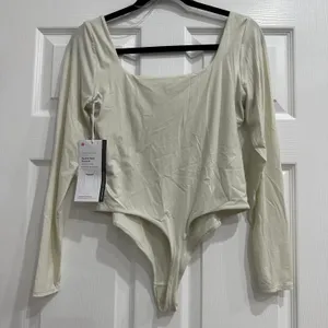 Lululemon Wundermost Ultra Soft Nulu Square Neck Long Sleeve Bodysuit thumbnail 5