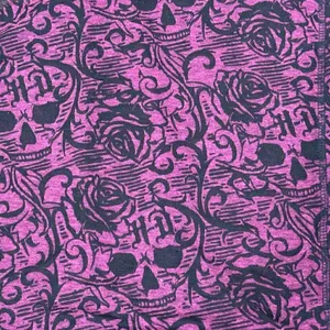Harley Davidson Semi Sheer Skull Maroon Black Moto Flowy Tank Top Women’s XS thumbnail 2