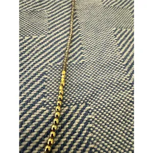 Loft Delicate Gold Beaded Necklace thumbnail 2