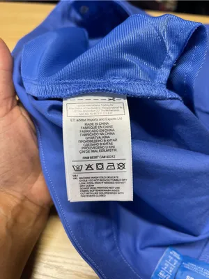 Adidas Originals Chino Shorts Blue Cuffed Trefoil Size Small thumbnail 9