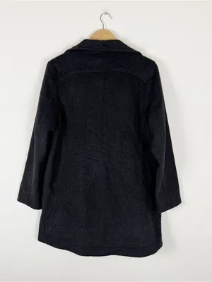 Pendleton Women's Water Resistant Cascade Wool Campbell Coat Jacket Charcoal thumbnail 5