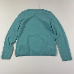 Charter Club Sweater Womens M Blue 100% Cashmere Crew Neck Lightweight Pullover thumbnail 5