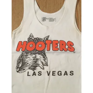 B15 Hooters Girl Worn Super Sexy Vintage Uniform Tank From Las Vegas Stretchy Xs thumbnail 2