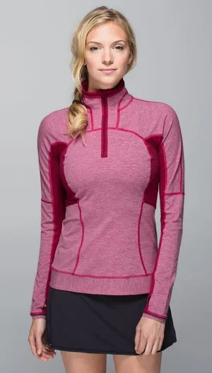 Lululemon Run For Gold 1/2 Zip Size 6 thumbnail 1