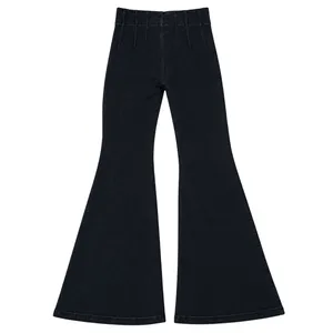 Free People We The Free Jayde Flare High Rise Black Jeans Festival Y2K 28 thumbnail 2