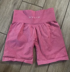 NVGTN Rose Pink High-Waist Athletic Bike Shorts thumbnail 1