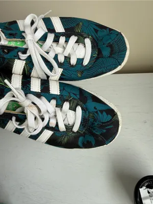 Women’s Adidas Gazelle OG Floral Print thumbnail 7