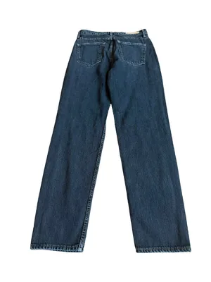 GRLFRND Devon Dark Wash Blue Straight Leg Jeans High Rise Denim Size 26 Women's thumbnail 9