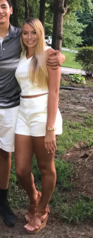 She + Sky White 2 Piece Short Set Size Medium thumbnail 1
