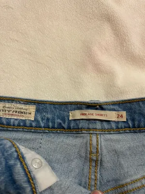 Levi’s Ribcage Shorts Denim thumbnail 4