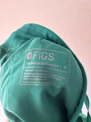 FIGS Yola Skinny Scrub Pants Green Size Medium thumbnail 6