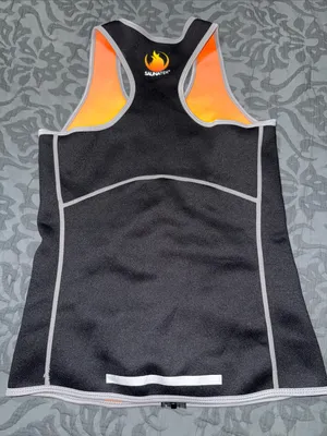 Saunatek Sauna Sweat Suit Vest for Exercise and Heat Training women’s medium thumbnail 5